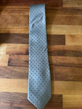 Vintage Pietro Di Como Patterned Silk Tie